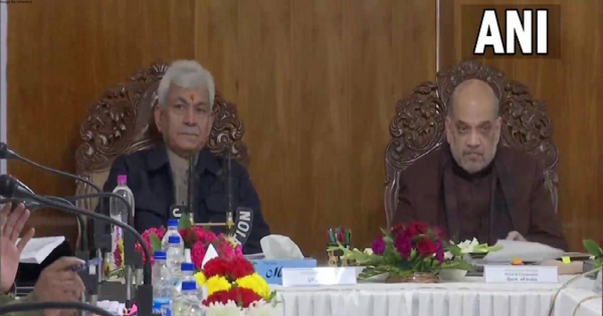 Jammu: Amit Shah holds high-level meeting over security-related issues in J-K